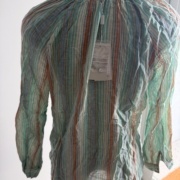Rails Brielle Blouse in Seaview Stripe Size Small - Picture 8 of 8